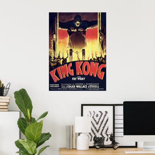 Kong-film Poster (Thuiskantoor)