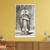 Kong-Fu-Tse, of Confucius, de meest gevierde Phi Canvas Afdruk (Insitu (Woonkamer))