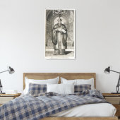 Kong-Fu-Tse, of Confucius, de meest gevierde Phi Canvas Afdruk (Insitu (Slaapkamer))