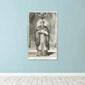 Kong-Fu-Tse, of Confucius, de meest gevierde Phi Canvas Afdruk (Insitu (Houten vloer))