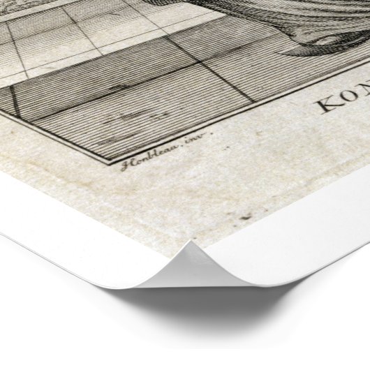 Kong-Fu-Tse, of Confucius, de meest gevierde Phi Poster (Hoek)