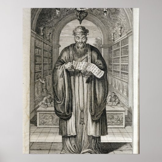 Kong-Fu-Tse, of Confucius, de meest gevierde Phi Poster (Voorkant)