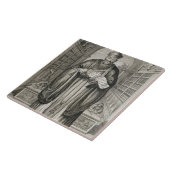 Kong-Fu-Tse, of Confucius, de meest gevierde Phi Tegeltje (Zijkant)