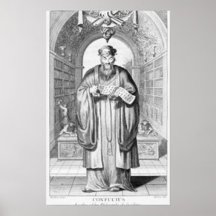 Kong-Fu-Tse of Confucius Poster