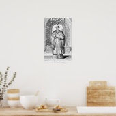 Kong-Fu-Tse of Confucius Poster (Keuken)