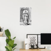 Kong-Fu-Tse of Confucius Poster (Thuiskantoor)