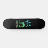 Kong Smash Ape Palm Hand Print Persoonlijk Skateboard (Horizontaal)