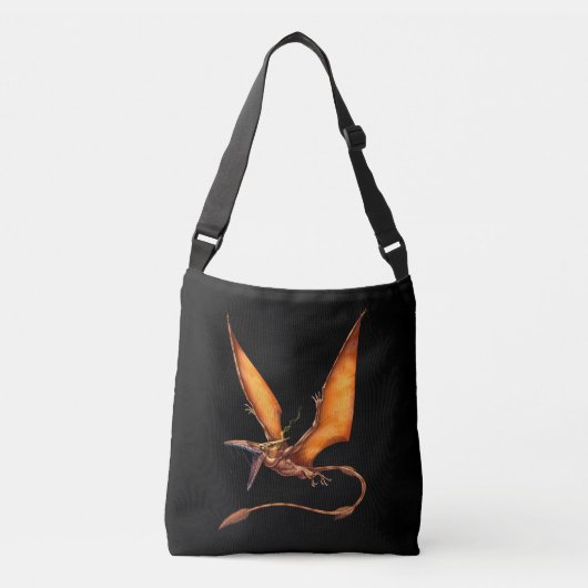 Kongamato Cryptid Creature Crossbody Tas (Voorkant)