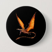 Kongamato Cryptid Creature Ronde Button 7,6 Cm (Voorkant)