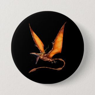 Kongamato Cryptid Creature Ronde Button 7,6 Cm