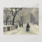 Kongens Nytorv Kopenhagen in de winter | Paul Fisc Briefkaart (Voorkant)