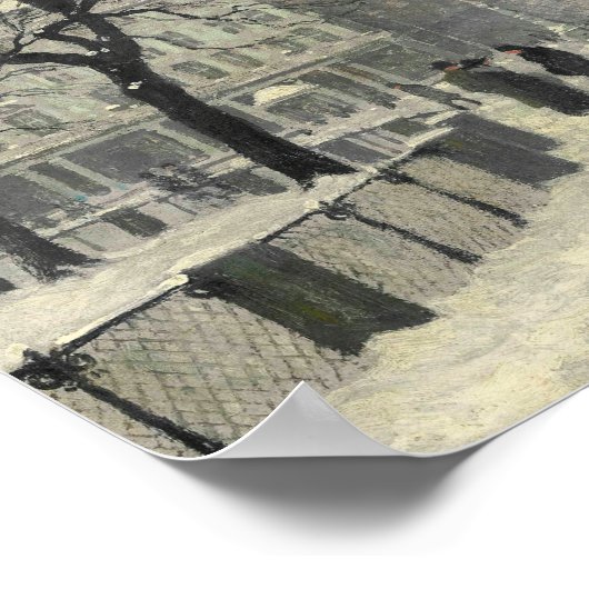 Kongens Nytorv Kopenhagen in de winter | Paul Fisc Poster (Hoek)