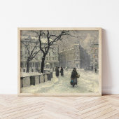 Kongens Nytorv Kopenhagen in de winter | Paul Fisc Poster