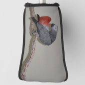 Kongo-Afrikaanse grijze papegaai Golfheadcover (Draai 90)