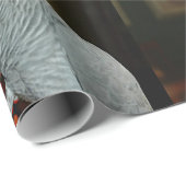 Kongo Afrikaanse grijze papegaai kerstboom Cadeaupapier (Rol Hoek)