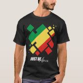 Kongo-Brazzaville Cubed - Dark T-Shirt (Voorkant)