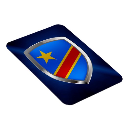Kongo Mettalisch Embleem Magneet (Rechterzijde)