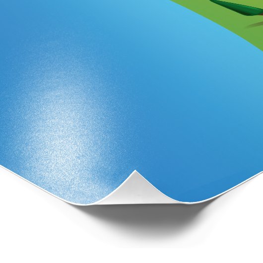 Kongo Prachtige  kaart Foto Afdruk (Hoek)