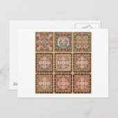 Kongokai Mandala Briefkaart (Voorkant / Achterkant)