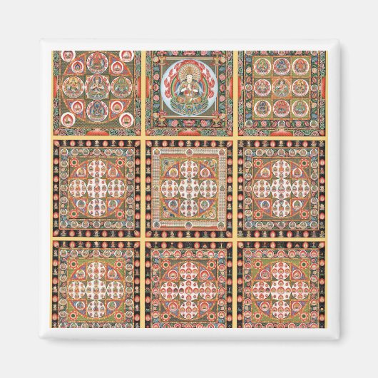 Kongokai Mandala Magneet (Voorkant)