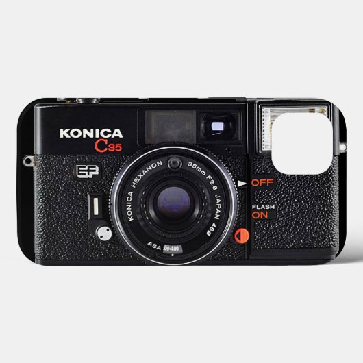 Konica C35 EF  camera Case-Mate iPhone Case (Achterkant (horizontaal))