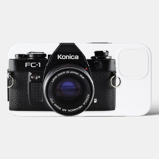 Konica FC-1  camera Case-Mate iPhone Case (Achterkant (horizontaal))