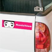 Konichiwa Bumpersticker (Op Truck)