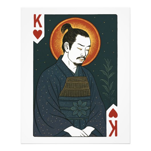 König der Herzen – Der Samurai Foto Afdruk (Voorkant)