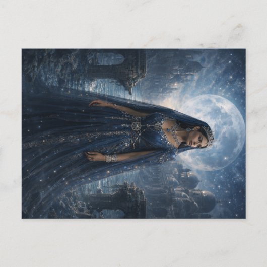 Königin der Sternennacht Briefkaart (Voorkant)