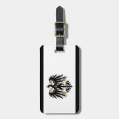 Königreich Preussen Nationalfahne Bagagelabel (Voorkant verticaal)