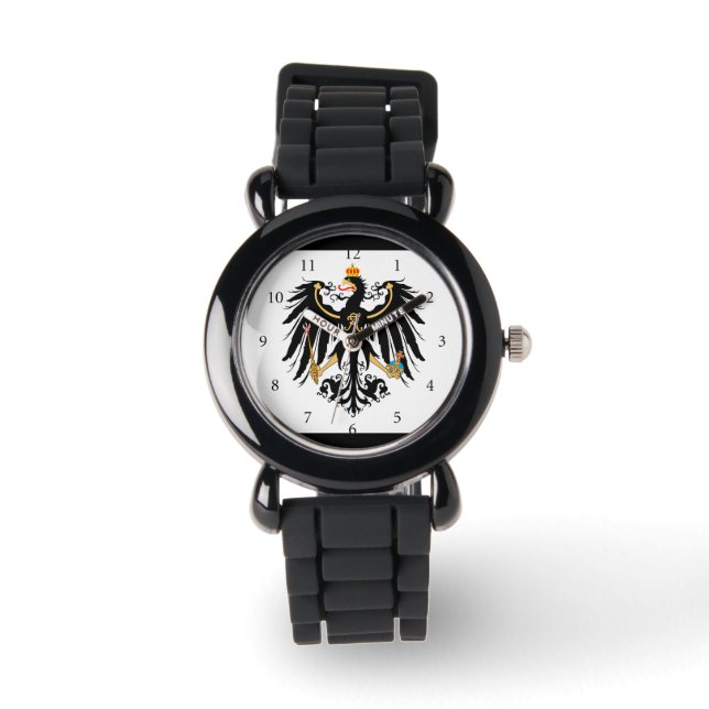 Königreich Preussen Nationalfahne Horloge (Voorkant)