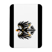 Königreich Preussen Nationalfahne Magneet (Verticaal)