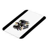 Königreich Preussen Nationalfahne Magneet (Linkerzijde)