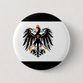 Königreich Preussen Nationalfahne Ronde Button 5,7 Cm (Voorkant)