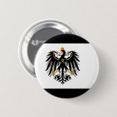 Königreich Preussen Nationalfahne Ronde Button 5,7 Cm (Voorkant /achterkant)