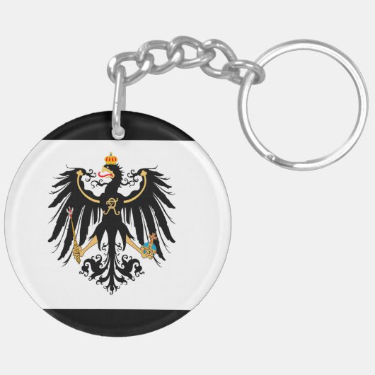 Königreich Preussen Nationalfahne Sleutelhanger (Achterkant Links)