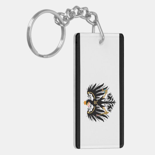 Königreich Preussen Nationalfahne Sleutelhanger (Voorkant Links)