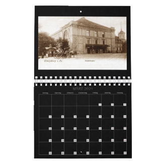 Königsberg – Historical perspectives calendar Kalender