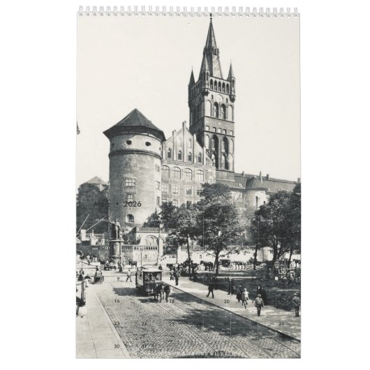 Königsberg – Historische Ansichten Kalender (Mar 2026)