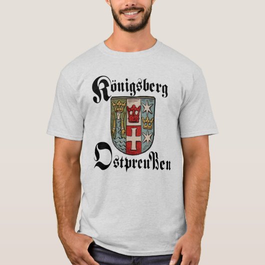 Königsberg Ostpreußen Shirt - Gepersonaliseerd (Voorkant)