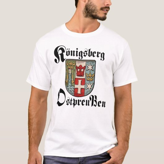 Königsberg Ostpreußen T-shirt (Voorkant)