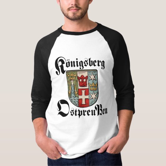 Königsberg Ostpreußen T-shirt (Voorkant)