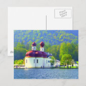 Königsee St. Bartholomä Briefkaart (Voorkant / Achterkant)