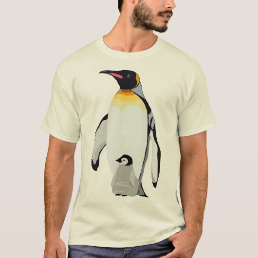 Königspinguin T-Shirt (Voorkant)