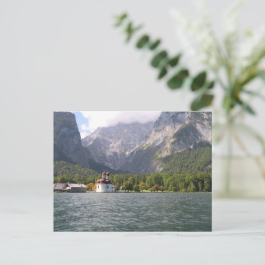 Königssee Bavarian Alps Briefkaart (Staand voorkant)