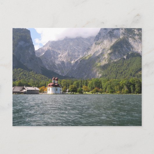 Königssee Bavarian Alps Briefkaart (Voorkant)