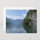 Königssee Bavarian Alps Briefkaart (Voorkant / Achterkant)