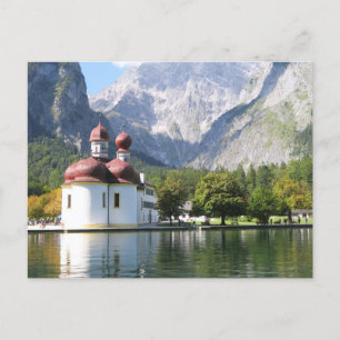 Königssee Bavarian Alps Briefkaart