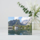 Königssee Bavarian Alps Briefkaart (Staand voorkant)