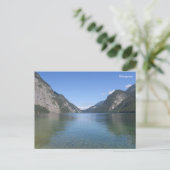 Königssee Bavarian Alps Briefkaart (Staand voorkant)
